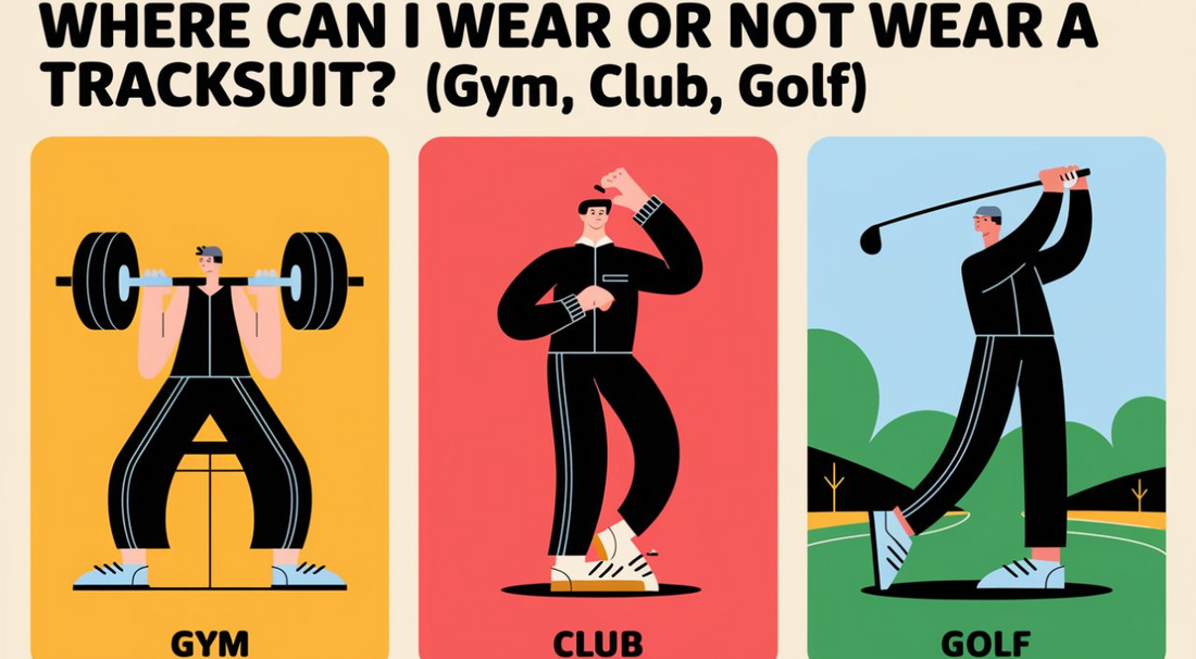 Where Can I Wear or Not Wear a Tracksuit? (Gym, Club, Golf) - Absanoh