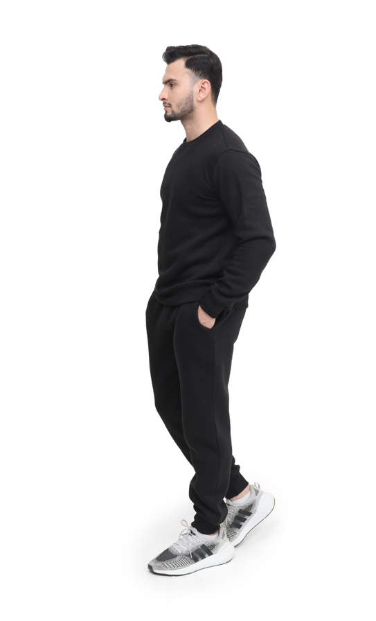 Mens Plain Tracksuits Fleece Pullover Sweatshirts for Men UK