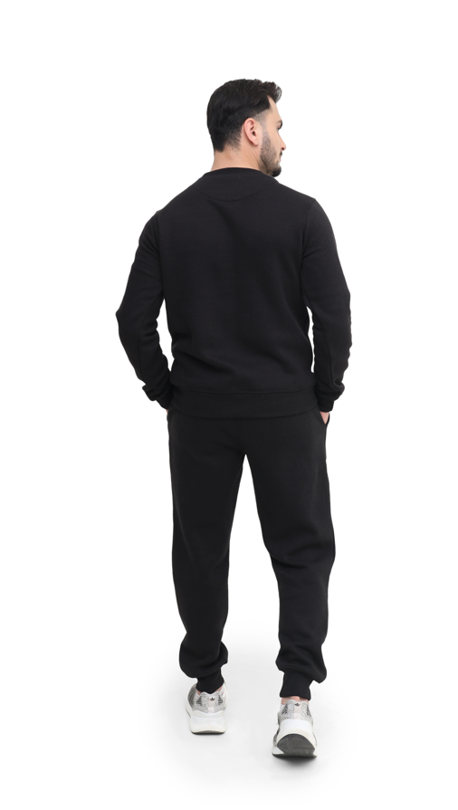 Mens Plain Tracksuits Fleece Pullover Sweatshirts for Men UK