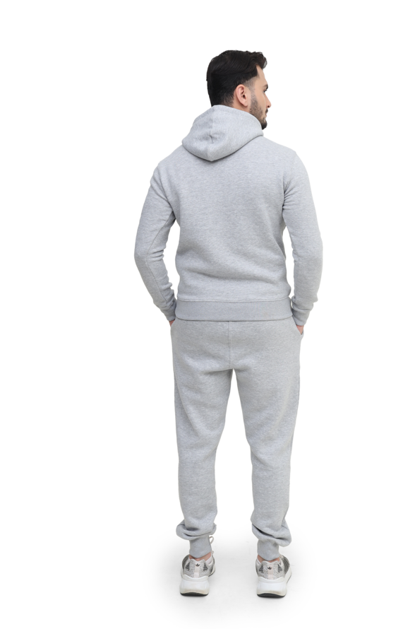 Mens Tracksuit Set, Fleece Pullover Hoodie and Jogger 2Pc Set