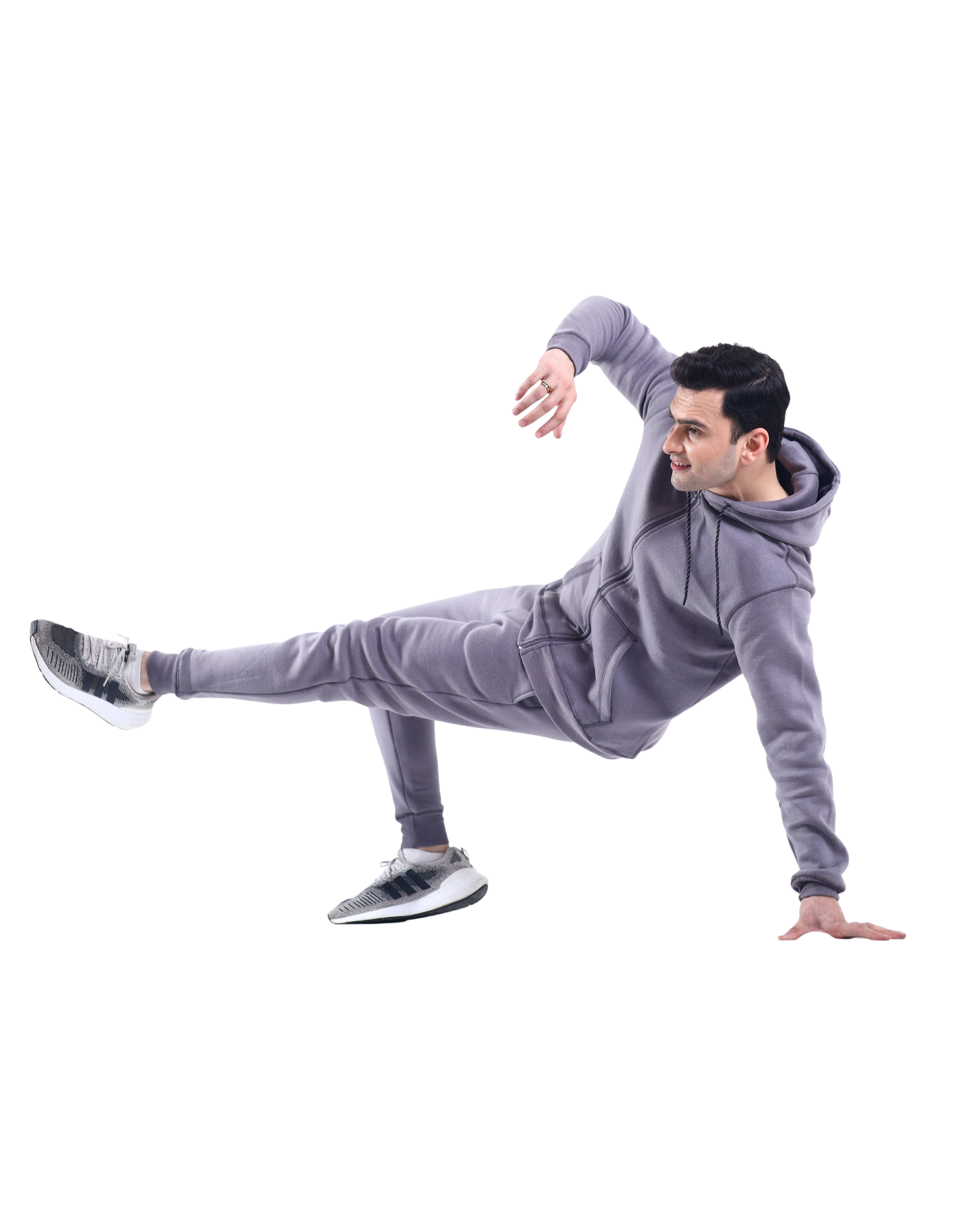 Mens Tracksuit Sets Full Zip Jogging Bottoms Sports 2 Piece Gym Set