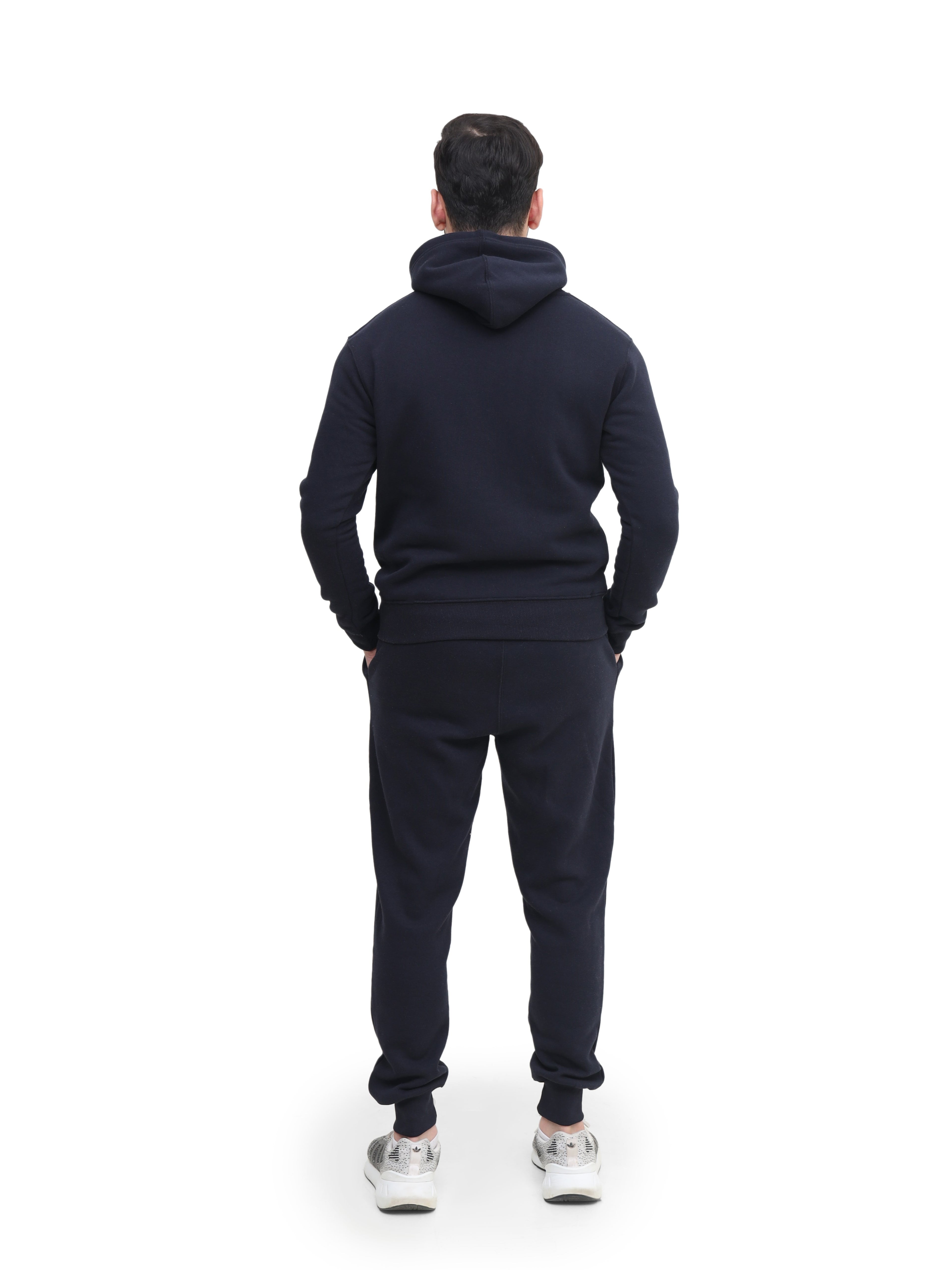 Mens Tracksuit Set, Fleece Pullover Hoodie and Jogger 2Pc Set